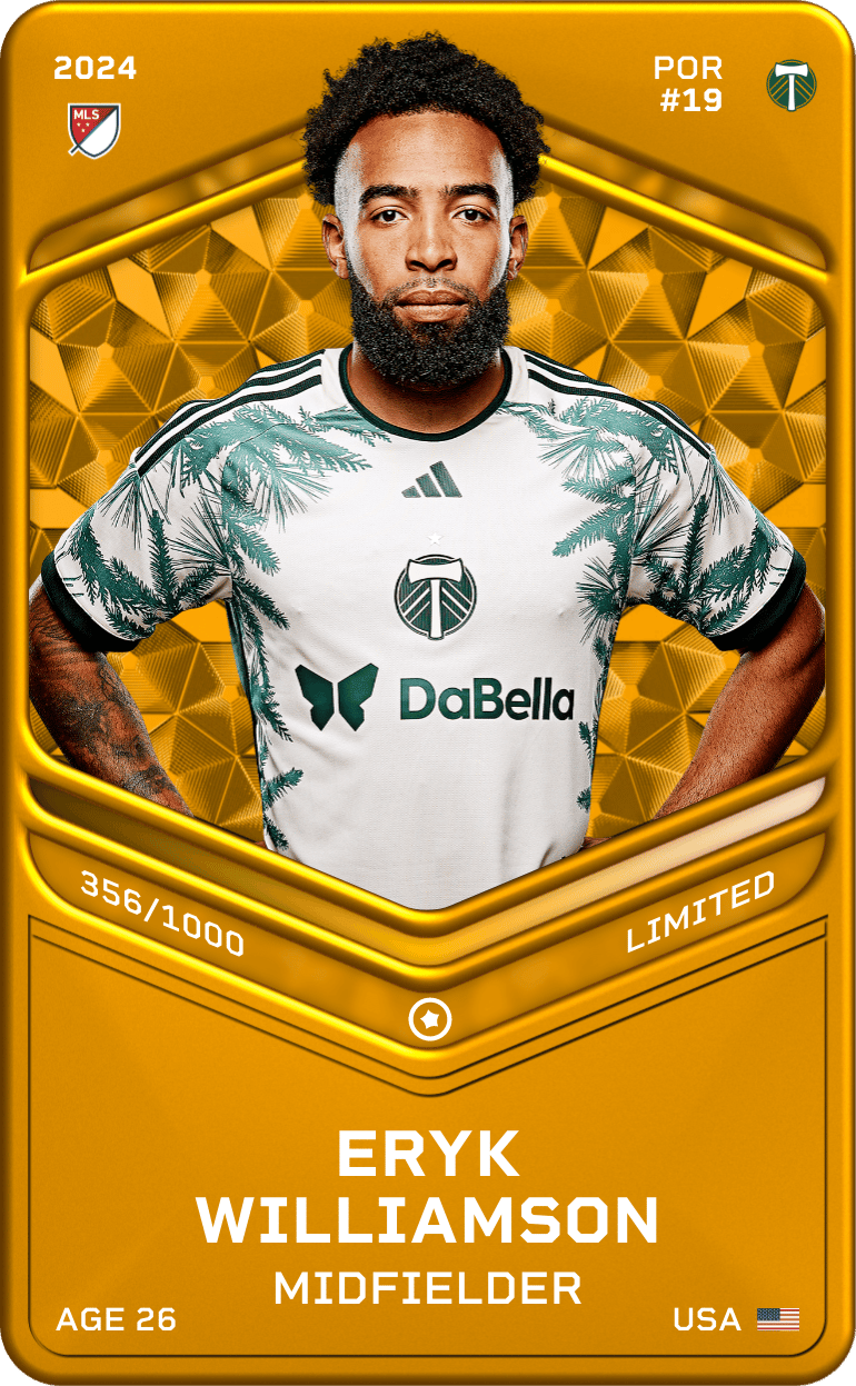 Eryk Williamson 2024-25 • Limited 356/1000