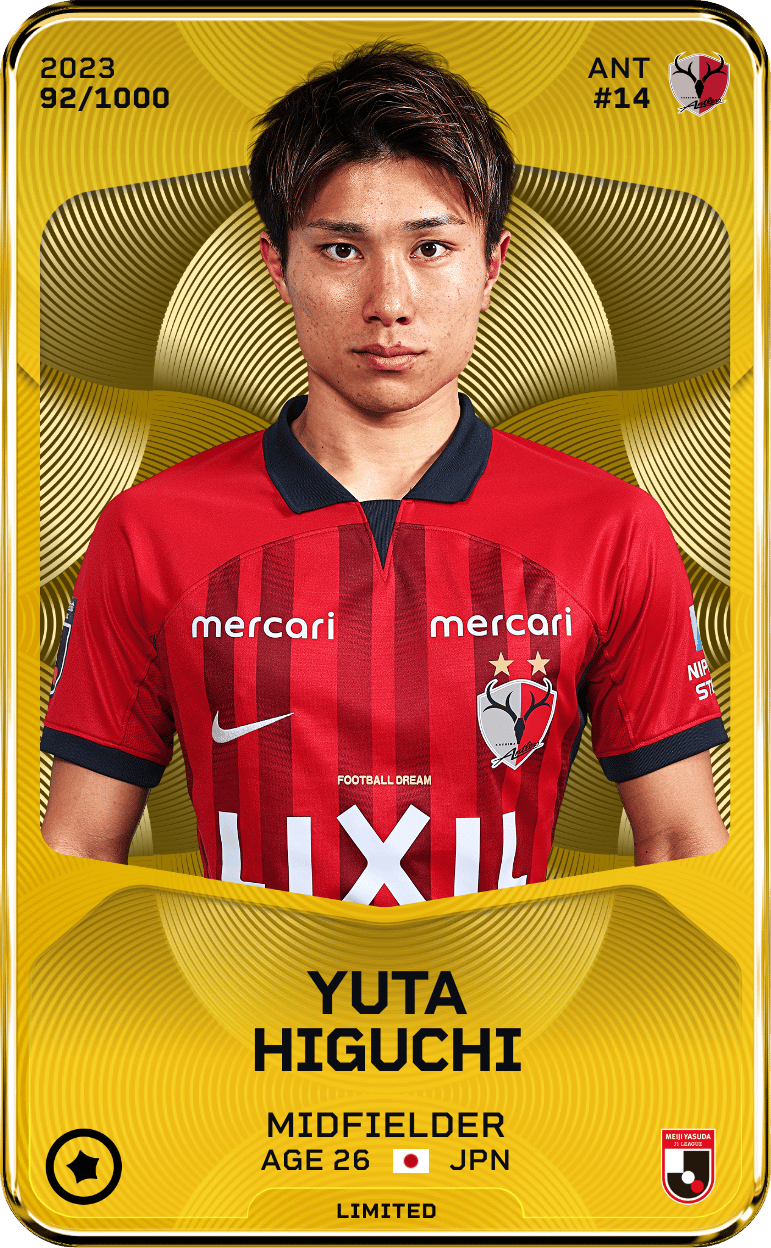 Yuta Higuchi 2023-24 • Limited 92/1000