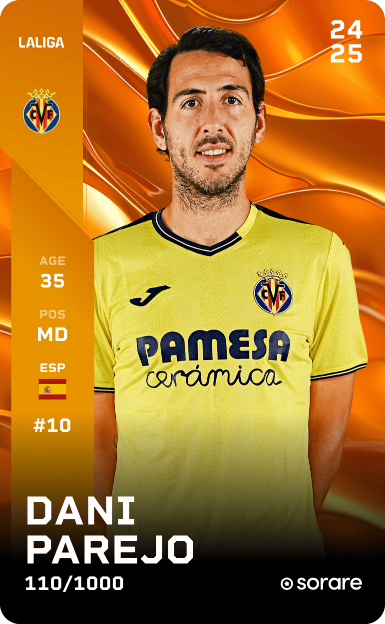 Dani Parejo 2024-25 • Limited 110/1000