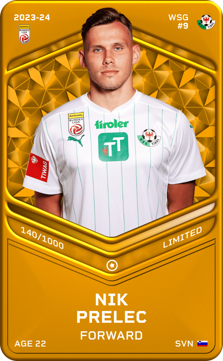 Nik Prelec 2023-24 • Limited 140/1000
