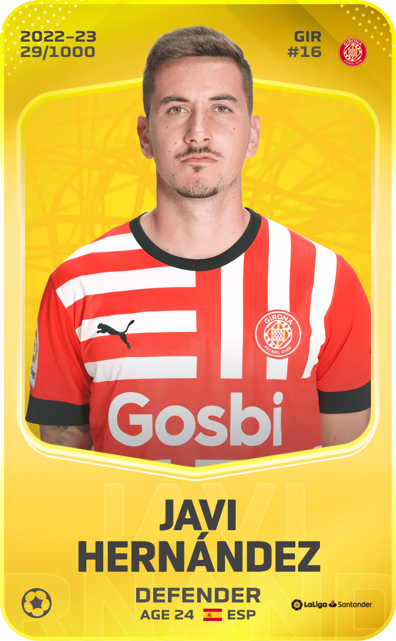 Javi Hernández 2022-23 • Limited 29/1000