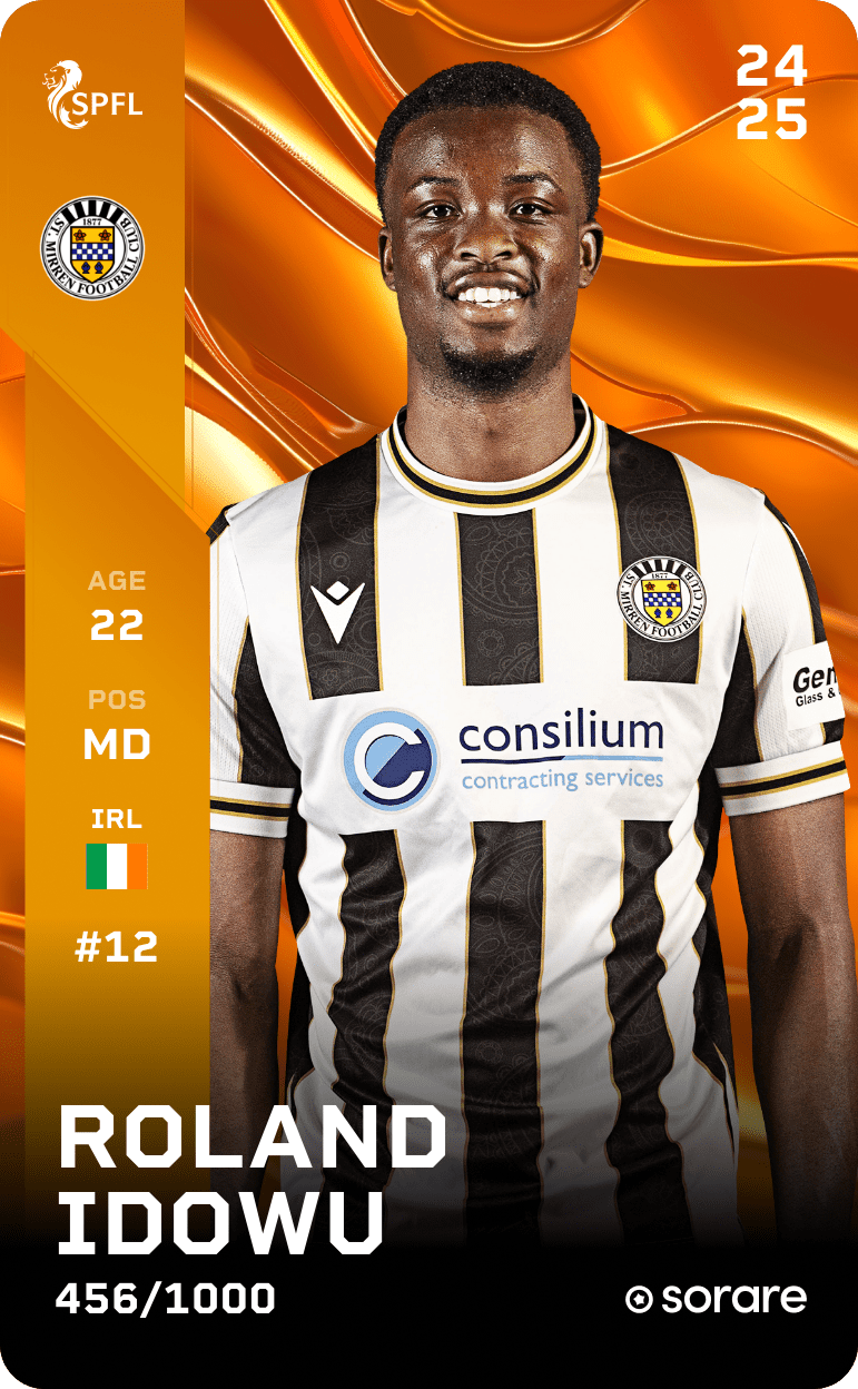 Roland Idowu 2024-25 • Limited 456/1000
