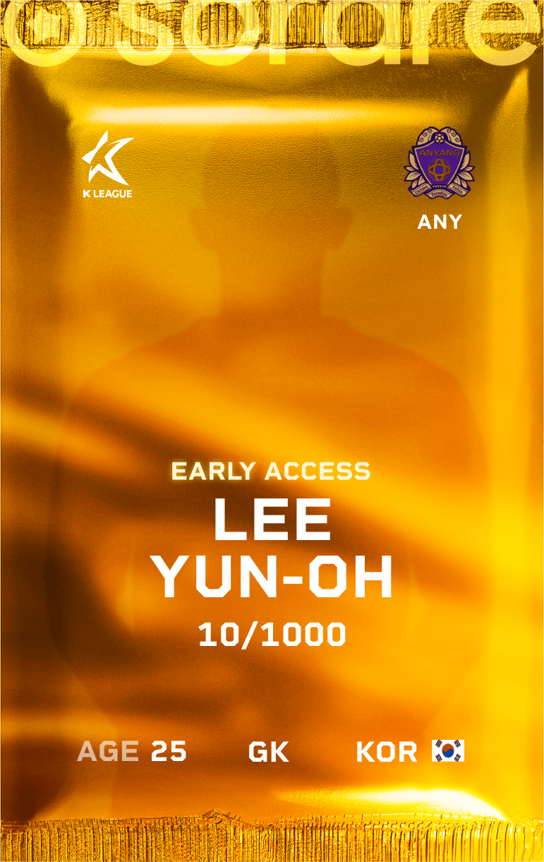 Lee Yunoh 2025-26 • Limited 10/1000