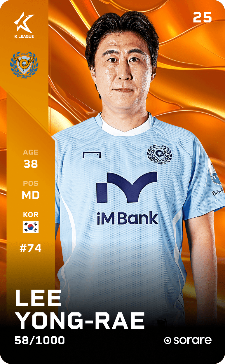 Lee Yong-Rae 2025-26 • Limited 58/1000