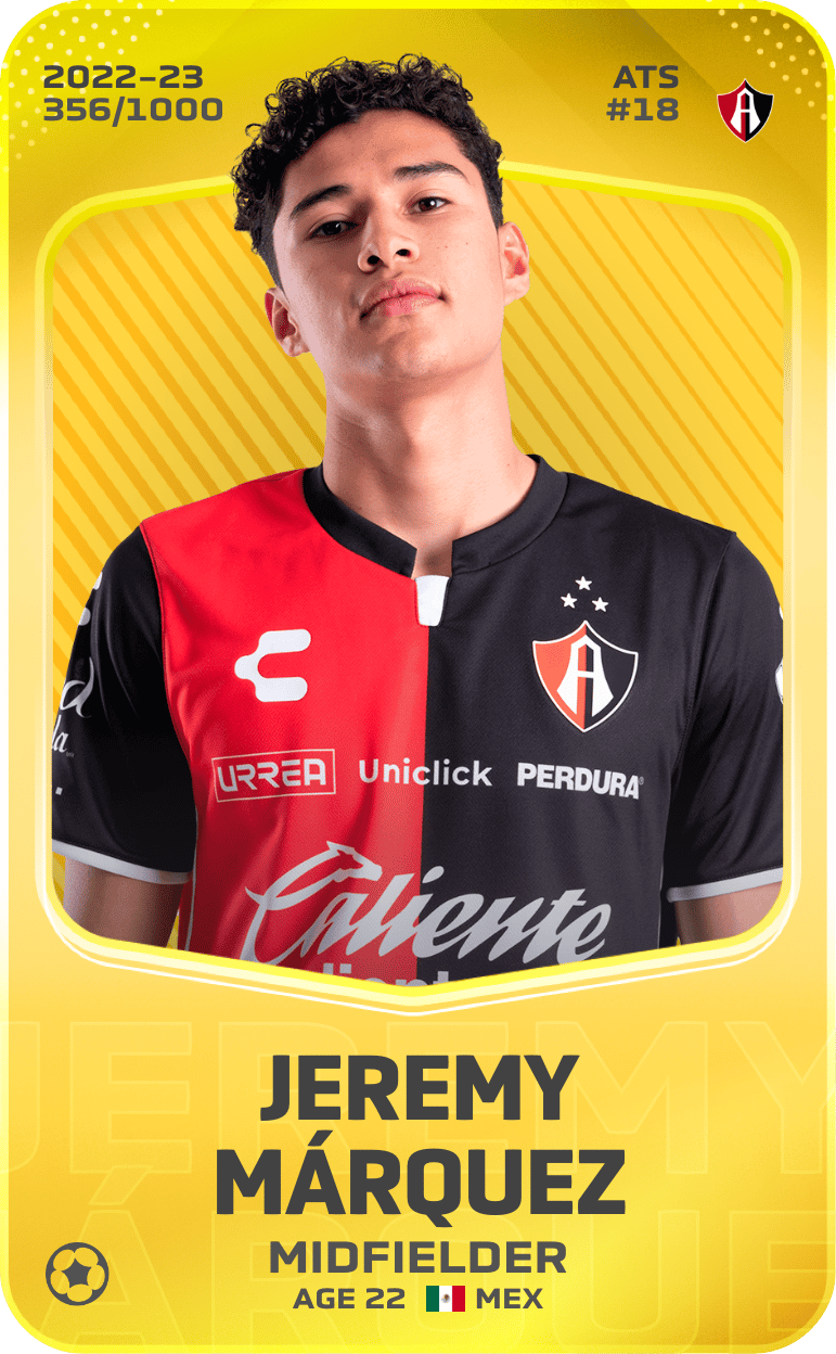 Jeremy Márquez 2022-23 • Limited 356/1000