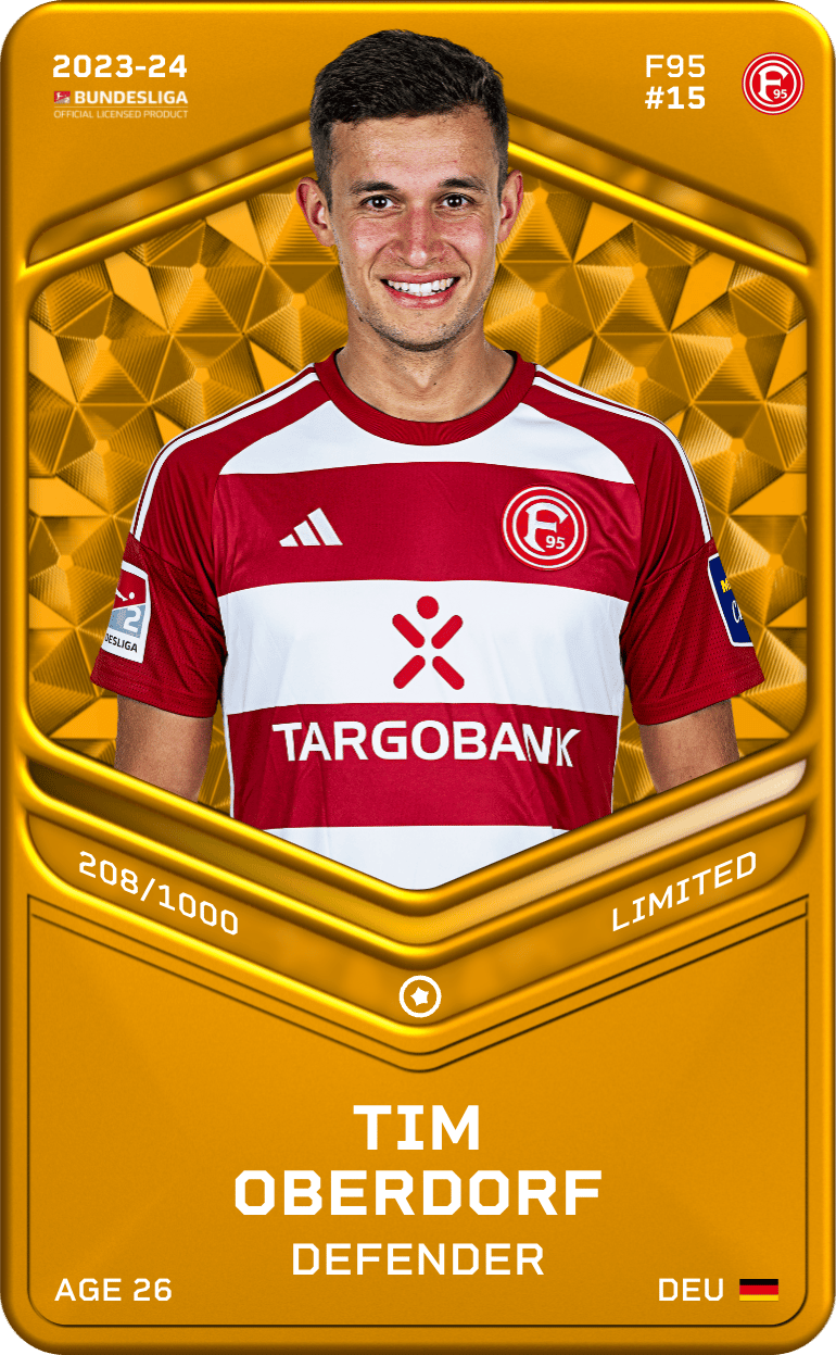 Tim Oberdorf 2023-24 • Limited 208/1000