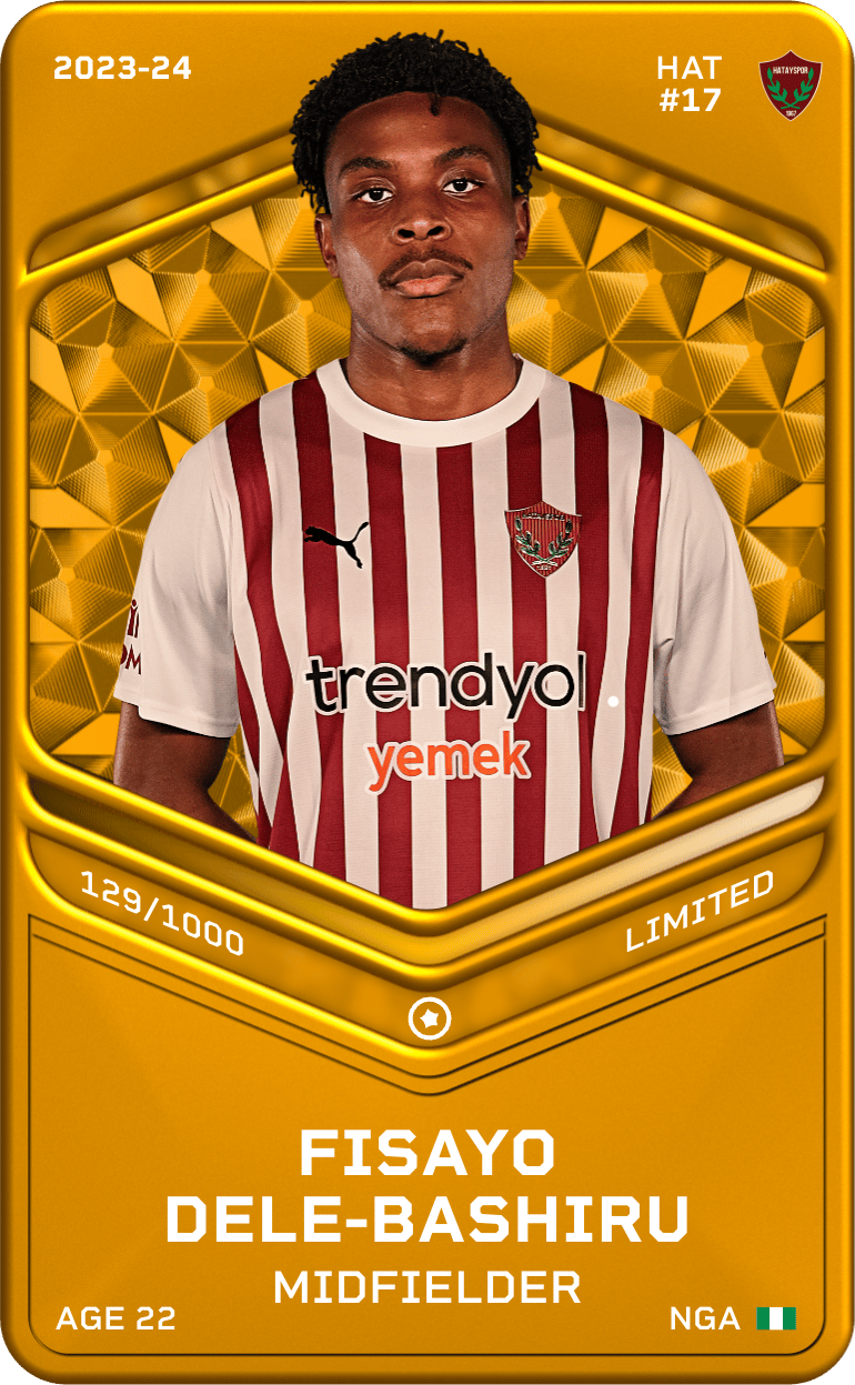 Fisayo Dele-Bashiru 2023-24 • Limited 129/1000