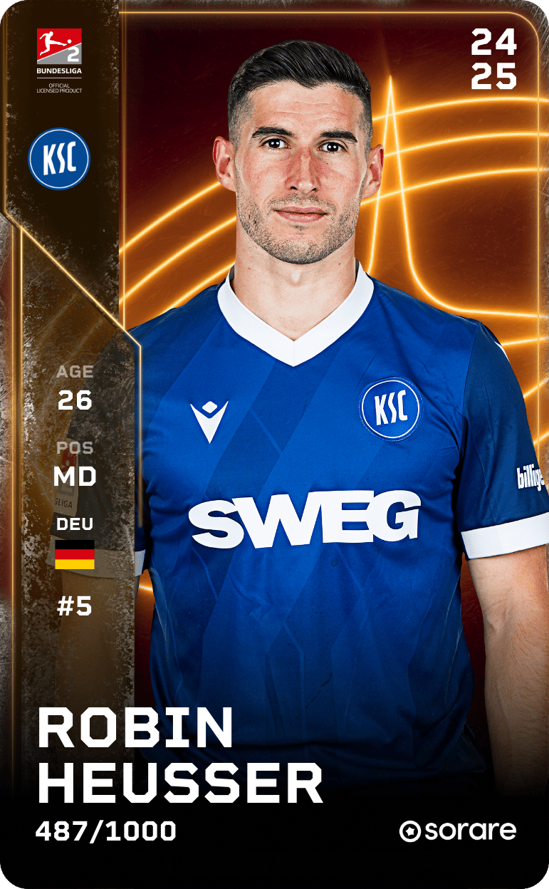 Robin Heußer 2024-25 • Limited 487/1000