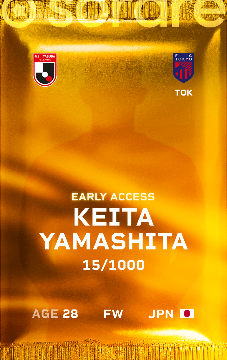 Keita Yamashita 2025-26 • Limited 15/1000