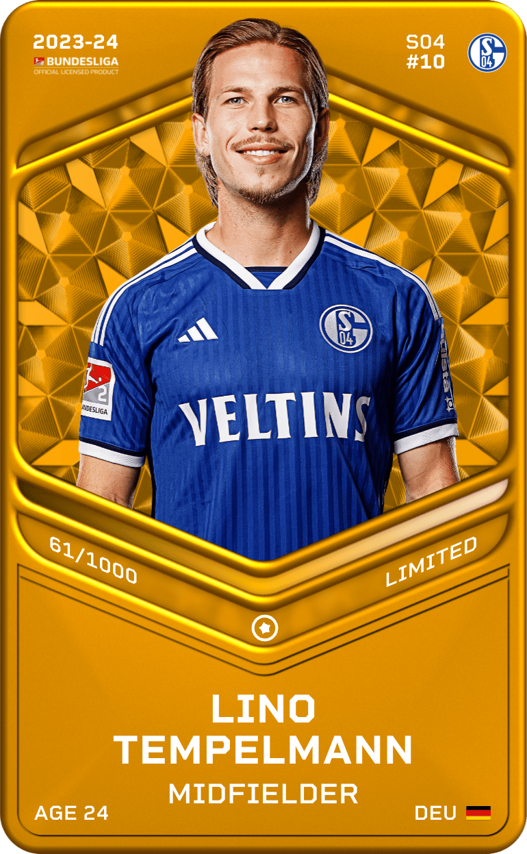 Lino Tempelmann 2023-24 • Limited 61/1000