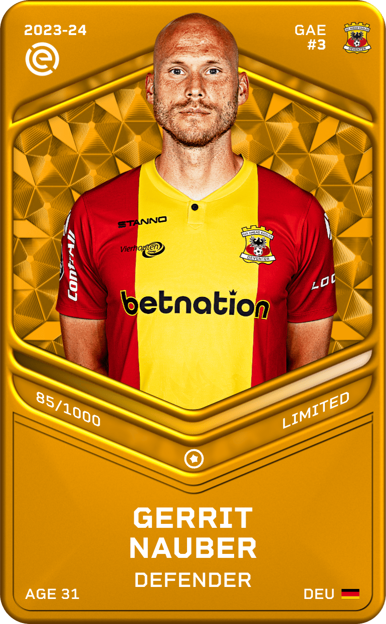 Gerrit Nauber 2023-24 • Limited 85/1000
