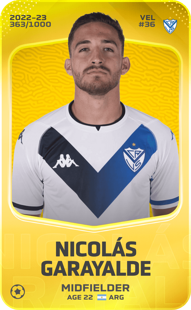 Nicolás Garayalde 2022-23 • Limited 363/1000