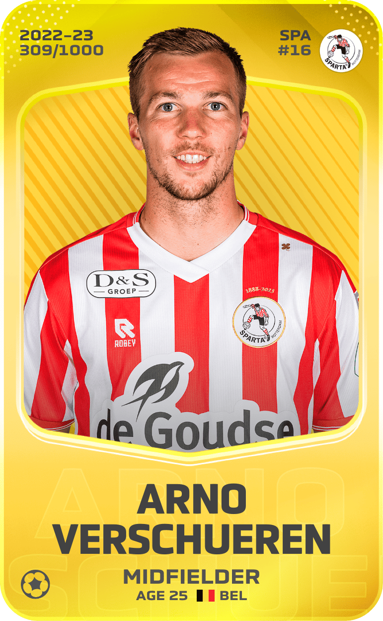 Arno Verschueren 2022-23 • Limited 309/1000