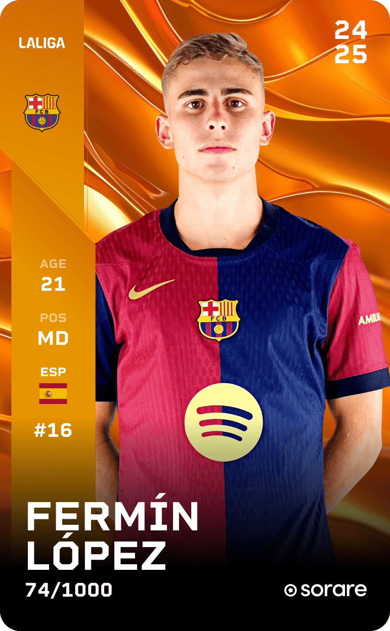 Fermín 2024-25 • Limited 74/1000