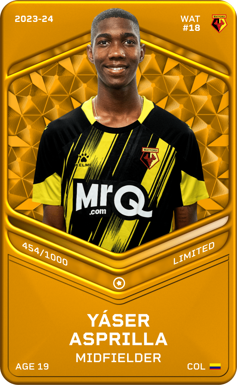 Yáser Asprilla 2023-24 • Limited 454/1000