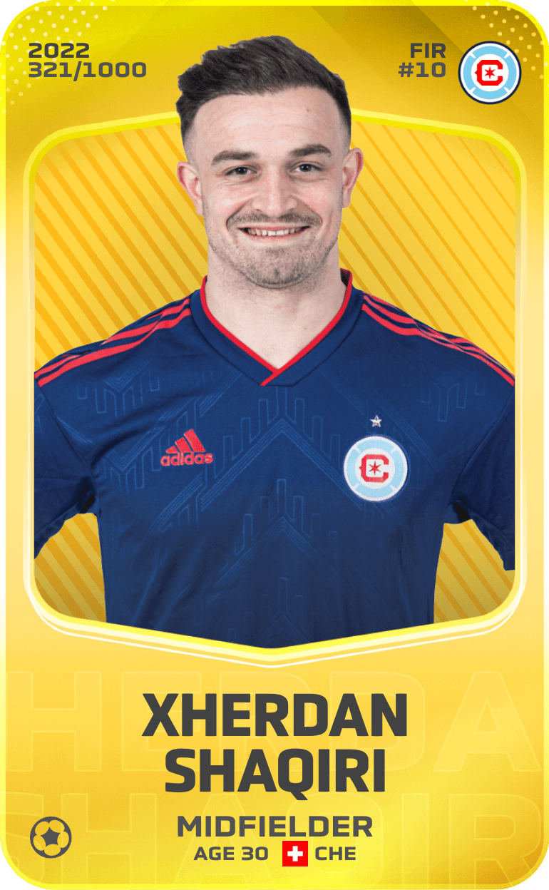 Xherdan Shaqiri 2022-23 • Limited 321/1000