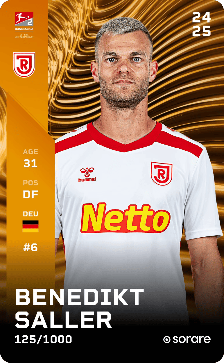 Benedikt Saller 2024-25 • Limited 125/1000