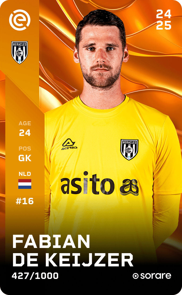 Fabian de Keijzer 2024-25 • Limited 427/1000