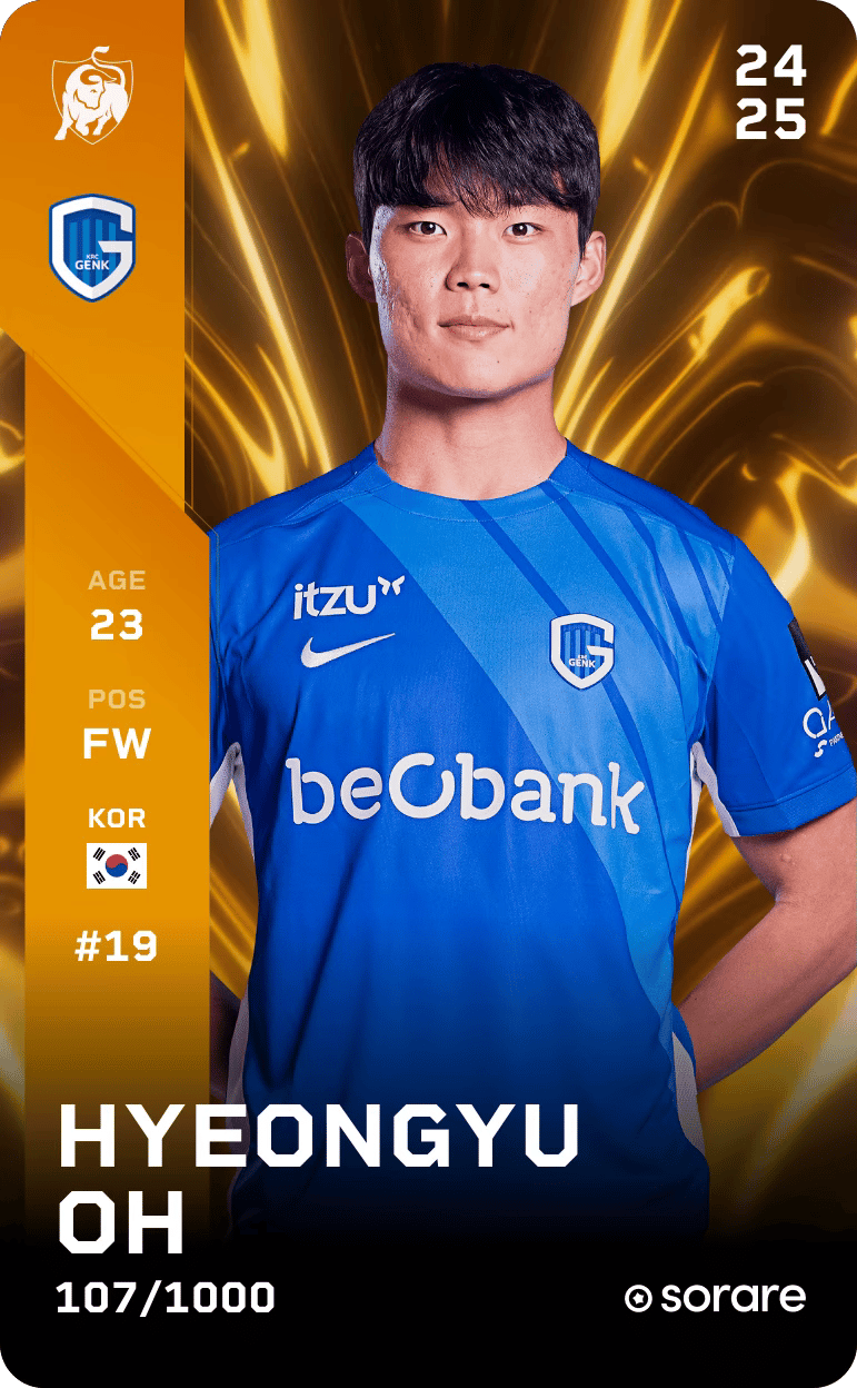 Hyeongyu Oh 2024-25 • Limited 107/1000