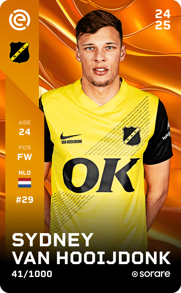 Sydney van Hooijdonk 2024-25 • Limited 41/1000