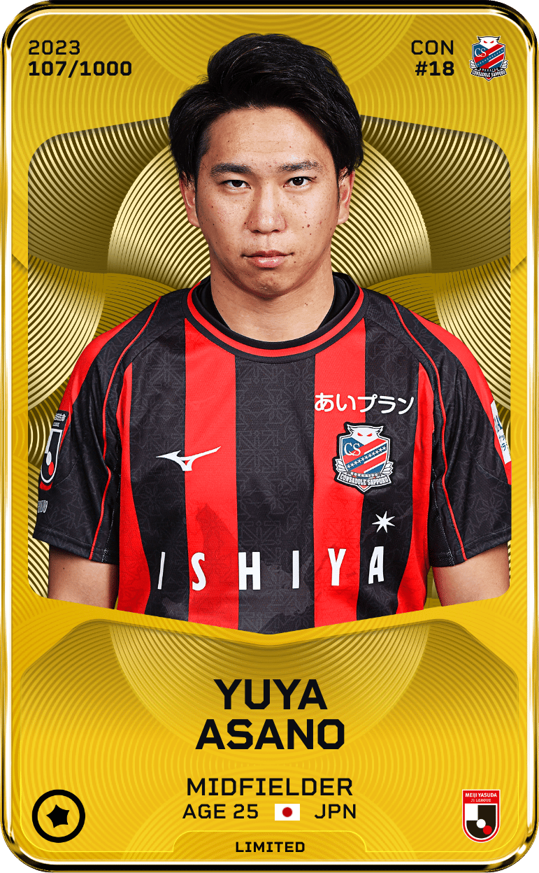 Yuya Asano 2023-24 • Limited 107/1000
