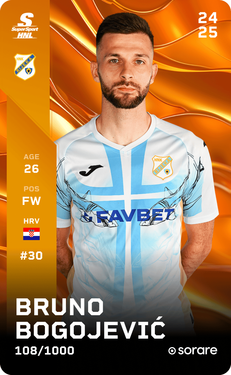 Bruno Bogojević 2024-25 • Limited 108/1000