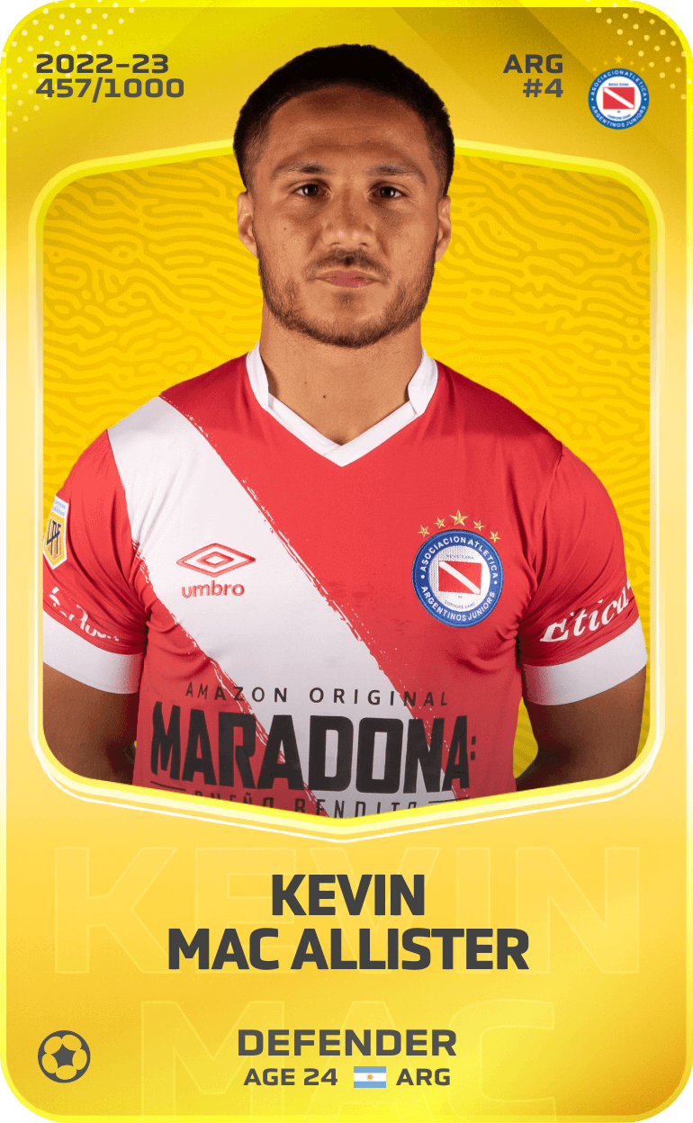 Kevin Mac Allister 2022-23 • Limited 457/1000