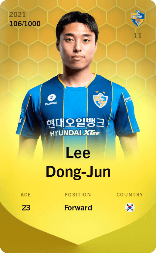 Lee Dong-Jun 2021-22 • Limited 106/1000