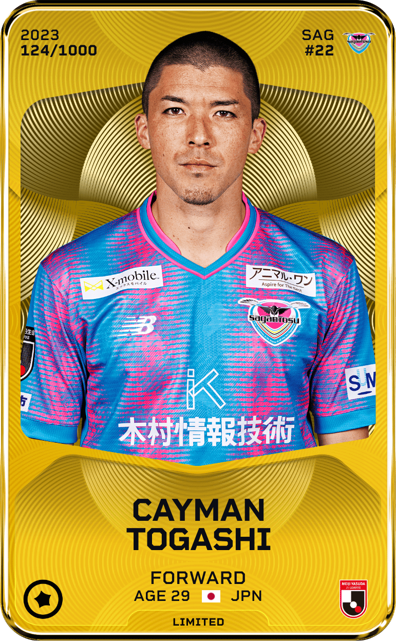 Cayman Togashi 2023-24 • Limited 124/1000
