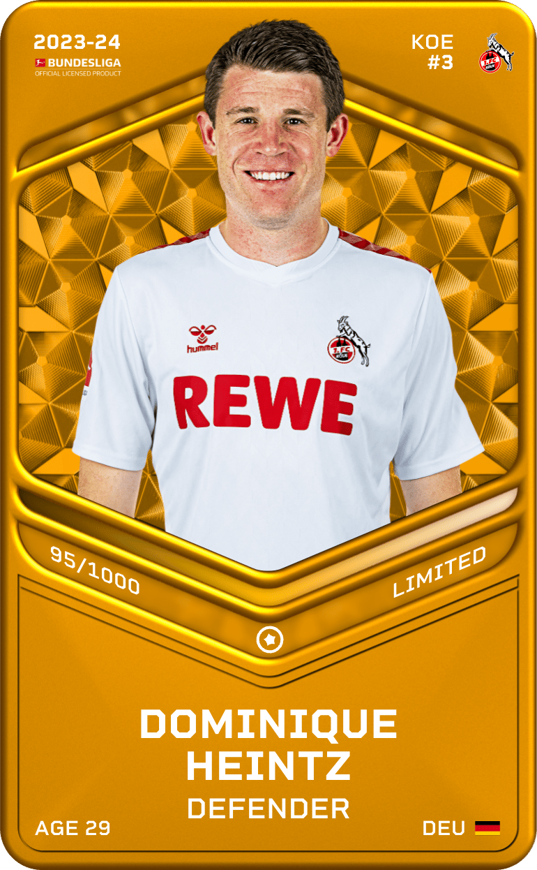 Dominique Heintz 2023-24 • Limited 95/1000