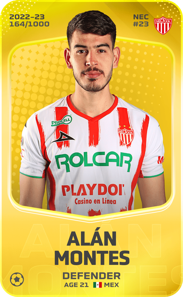 Alán Montes 2022-23 • Limited 164/1000