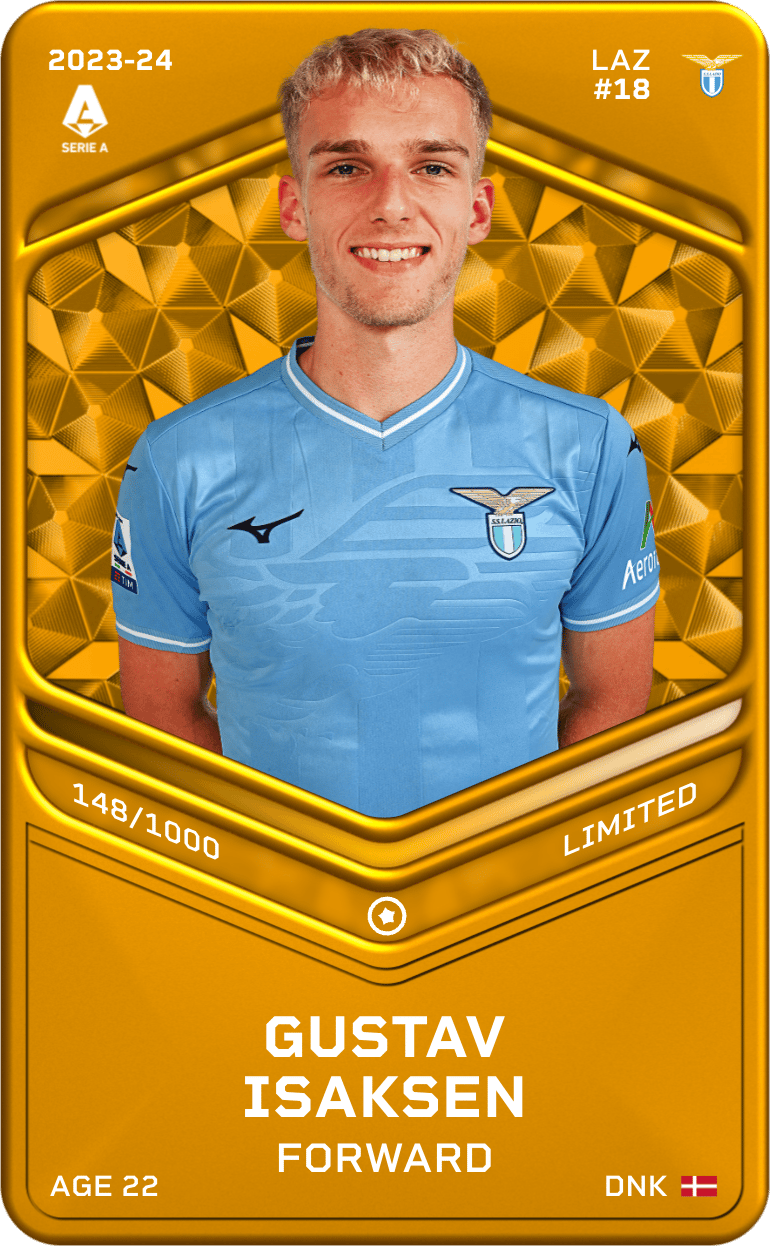 Gustav Isaksen 2023-24 • Limited 148/1000
