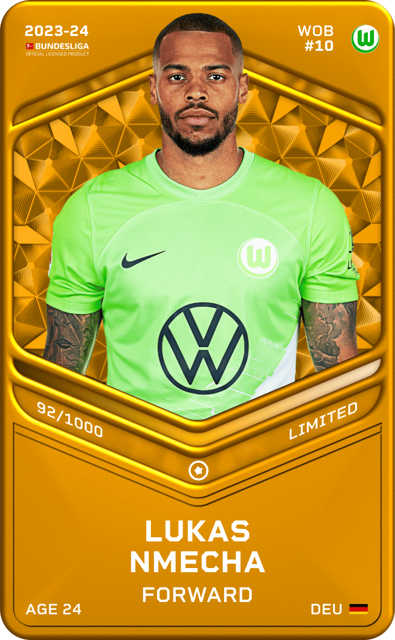 Lukas Nmecha 2023-24 • Limited 92/1000