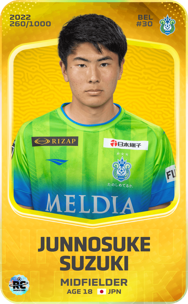 Junnosuke Suzuki 2022-23 • Limited 260/1000