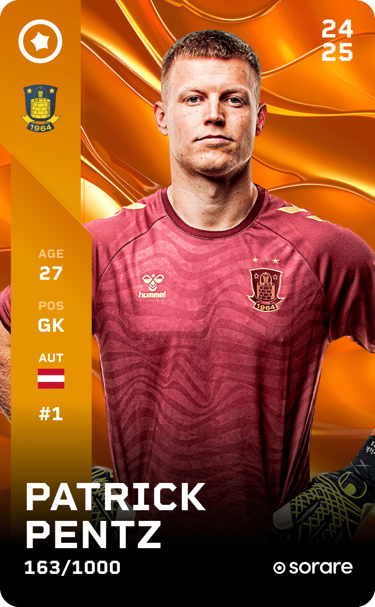 Patrick Pentz 2024-25 • Limited 163/1000