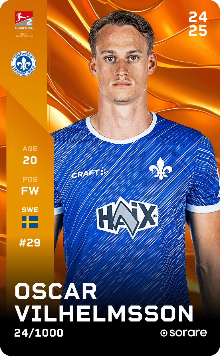 Oscar Vilhelmsson 2024-25 • Limited 24/1000