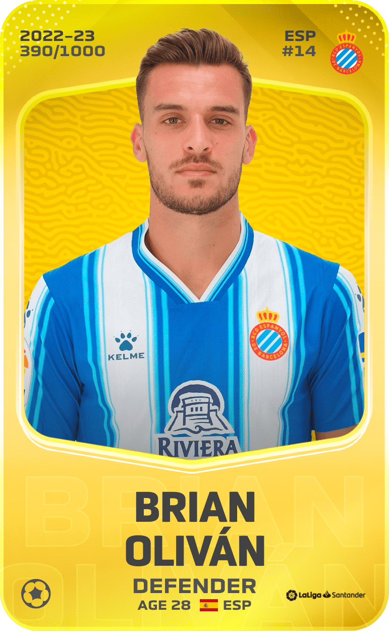 Brian Oliván 2022-23 • Limited 390/1000