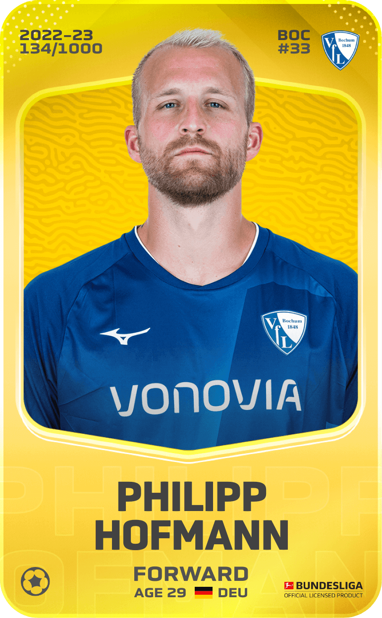 Philipp Hofmann 2022-23 • Limited 134/1000