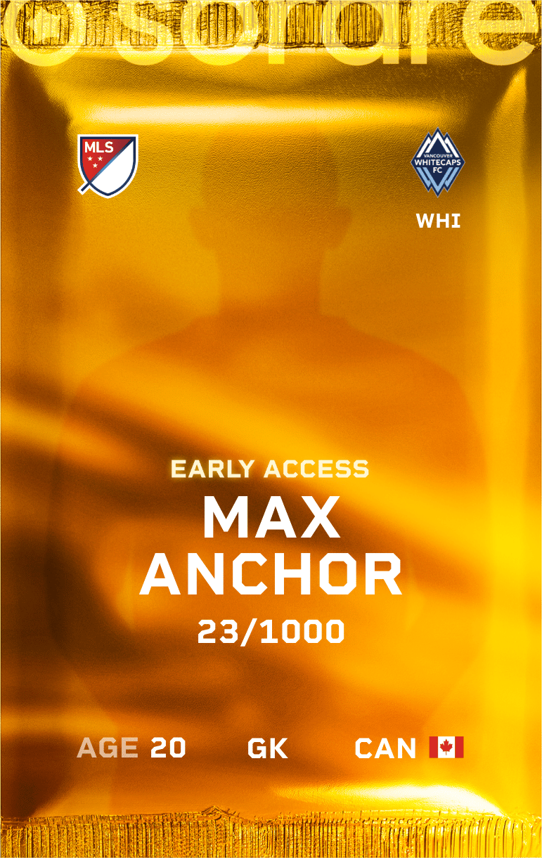 Max Anchor 2025-26 • Limited 23/1000