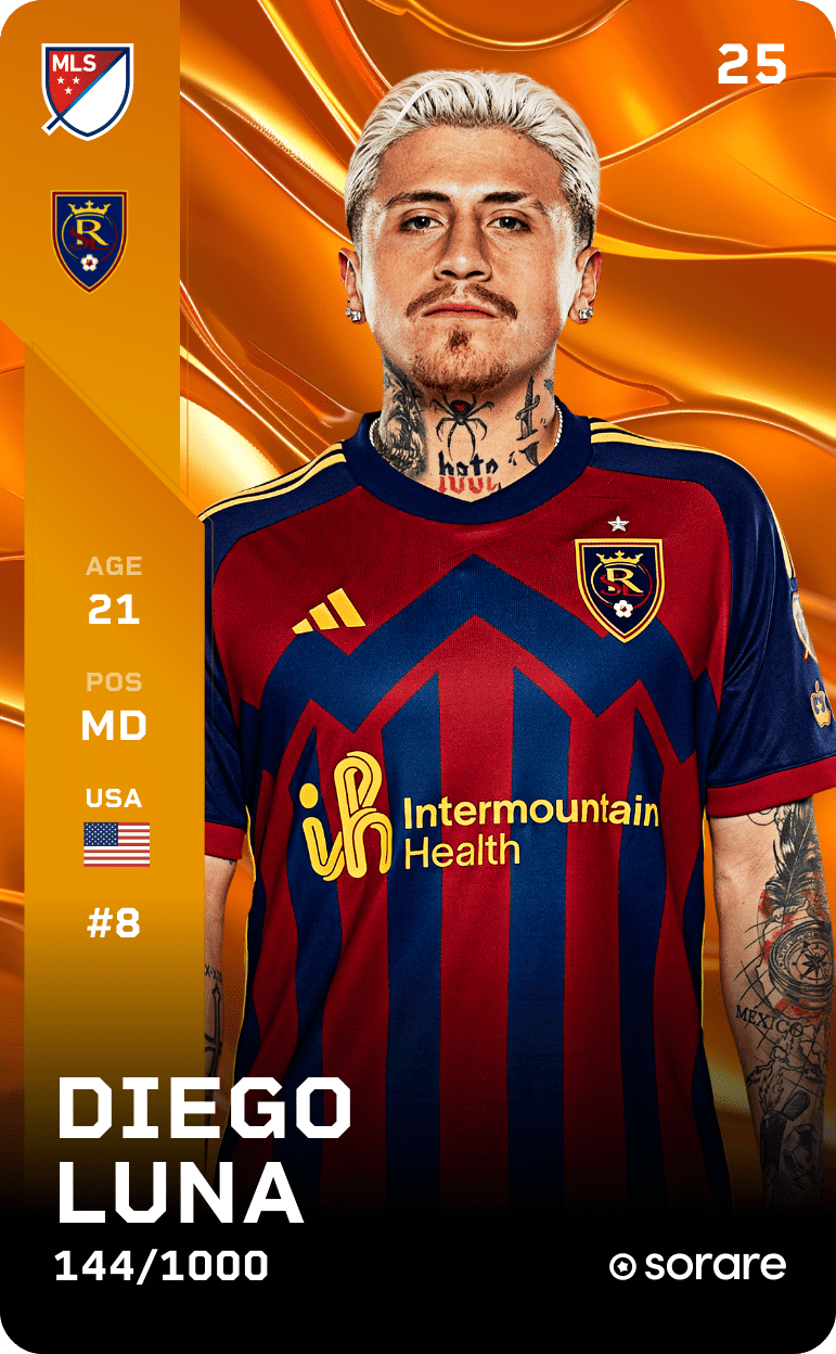 Diego Luna 2025-26 • Limited 144/1000