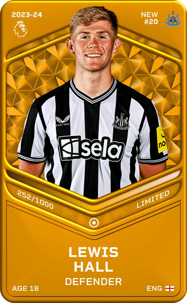 Lewis Hall 2023-24 • Limited 252/1000
