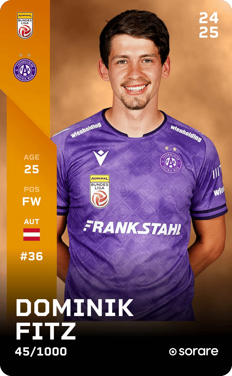 Dominik Fitz 2024-25 • Limited 45/1000