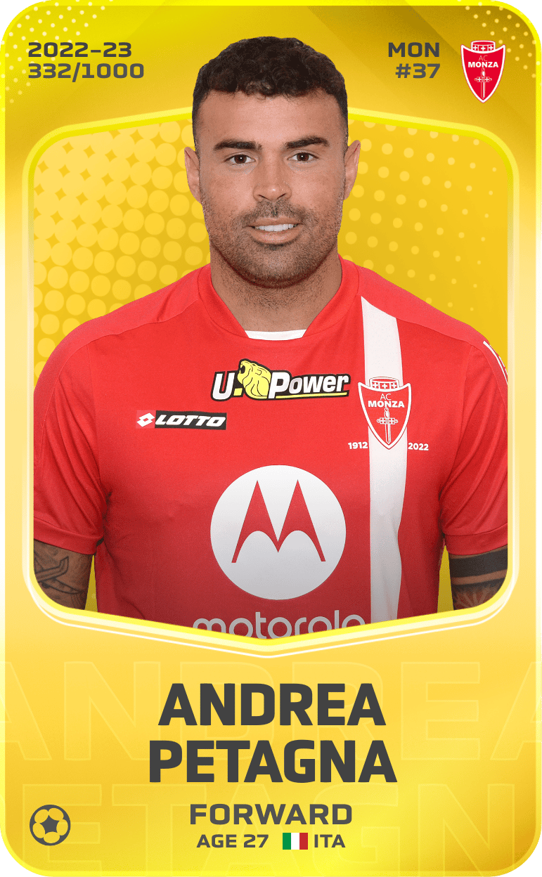 Andrea Petagna 2022-23 • Limited 332/1000
