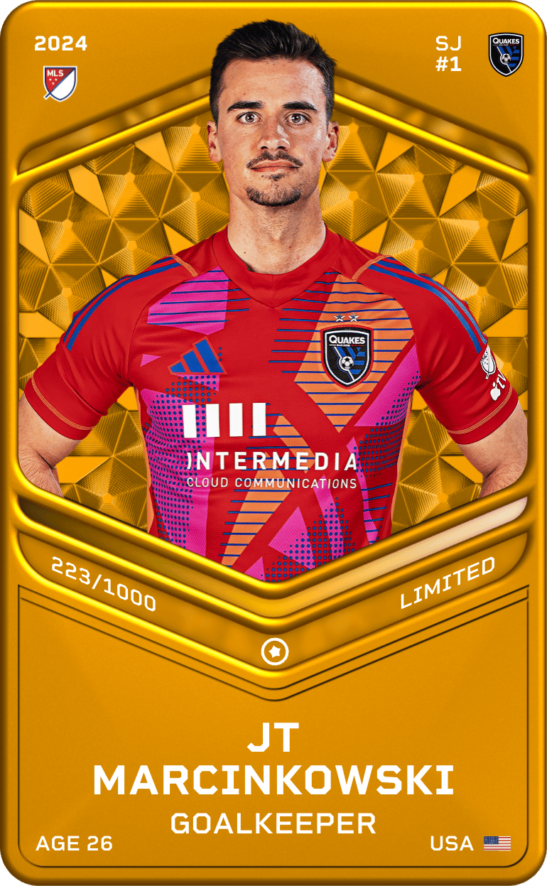 JT Marcinkowski 2024-25 • Limited 223/1000