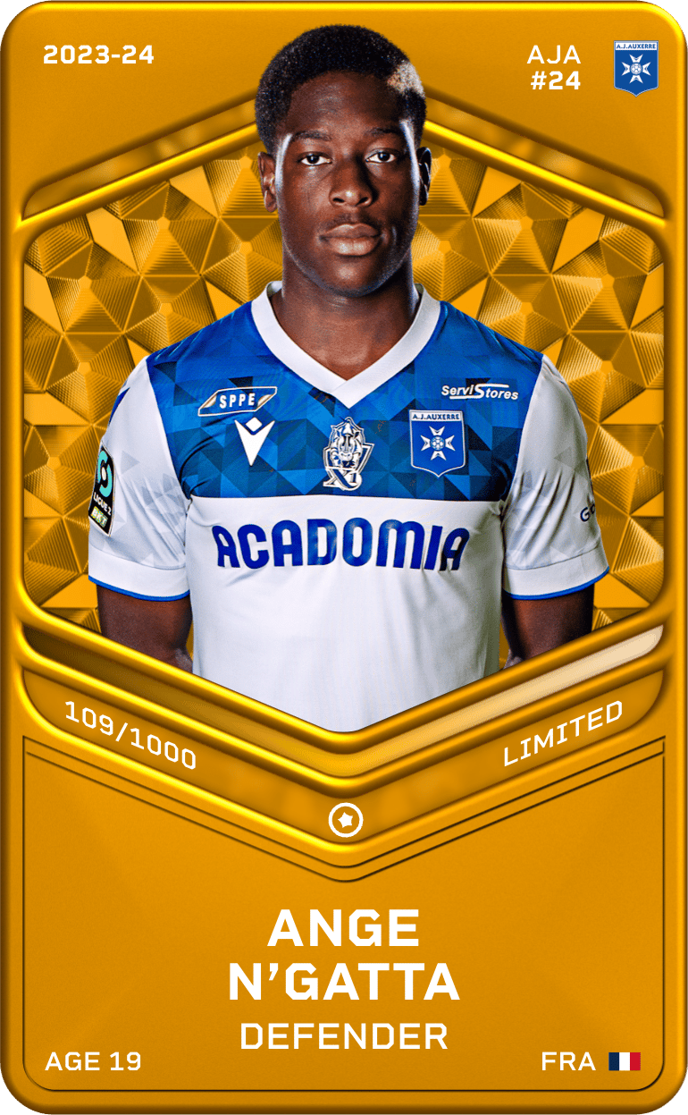Ange N’Gatta 2023-24 • Limited 109/1000