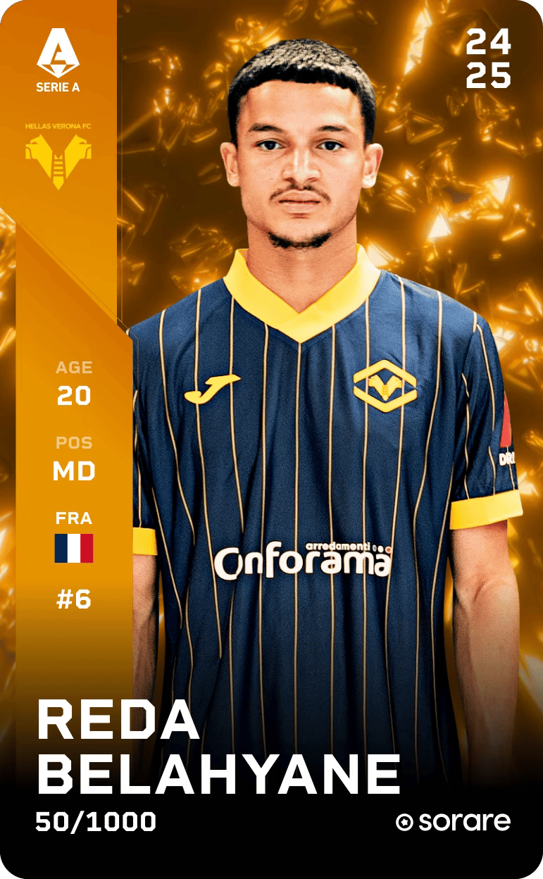 Reda Belahyane 2024-25 • Limited 50/1000