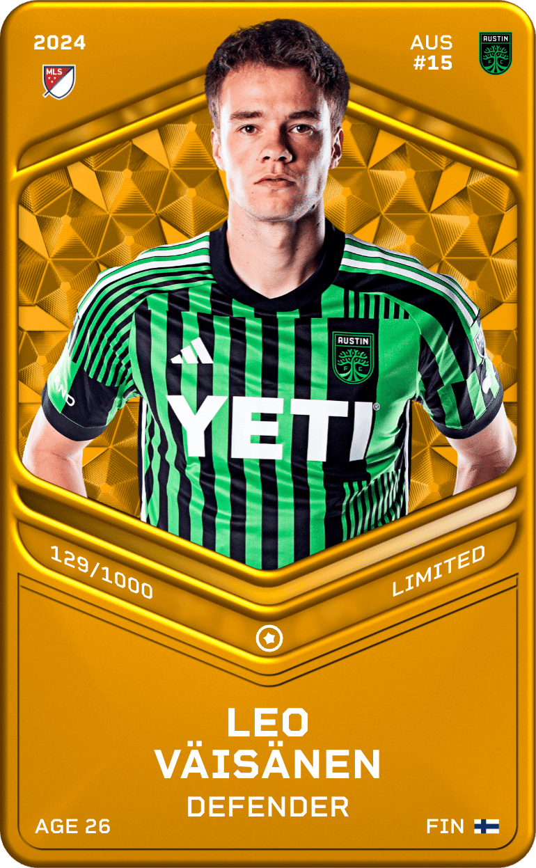 Leo Väisänen 2024-25 • Limited 129/1000