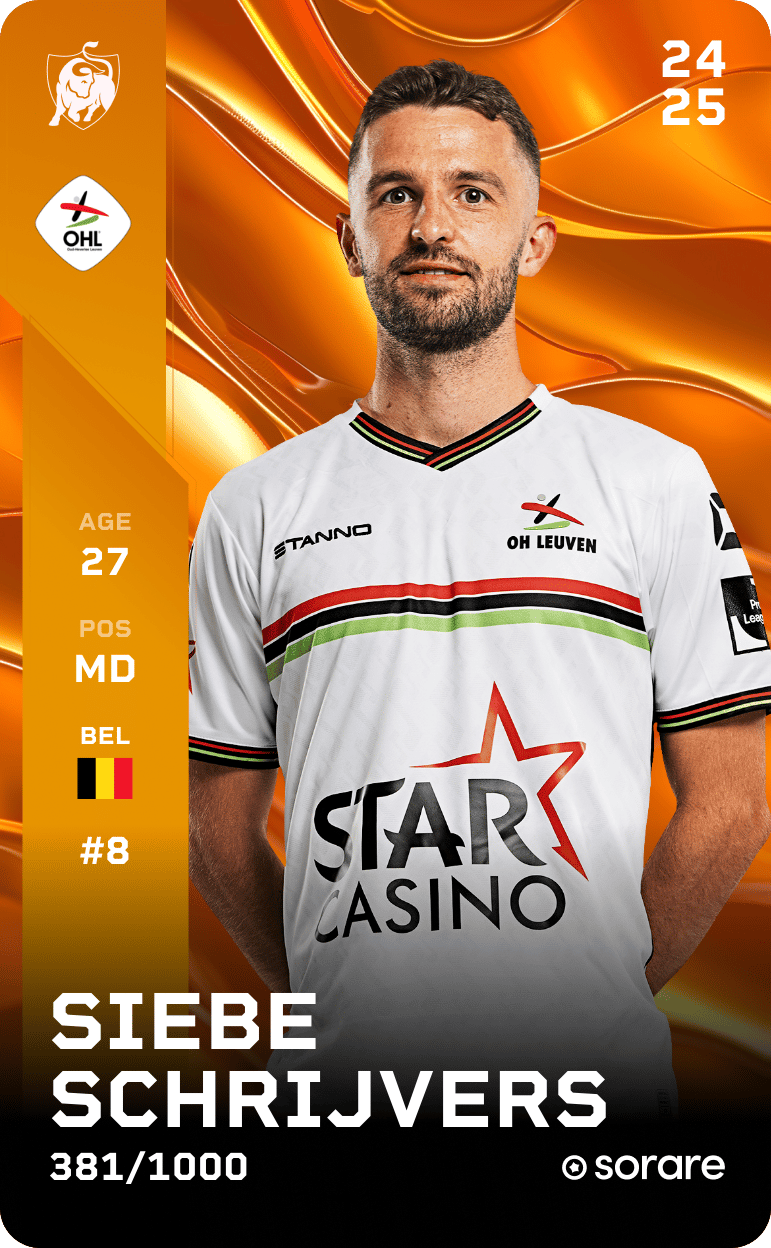 Siebe Schrijvers 2024-25 • Limited 381/1000