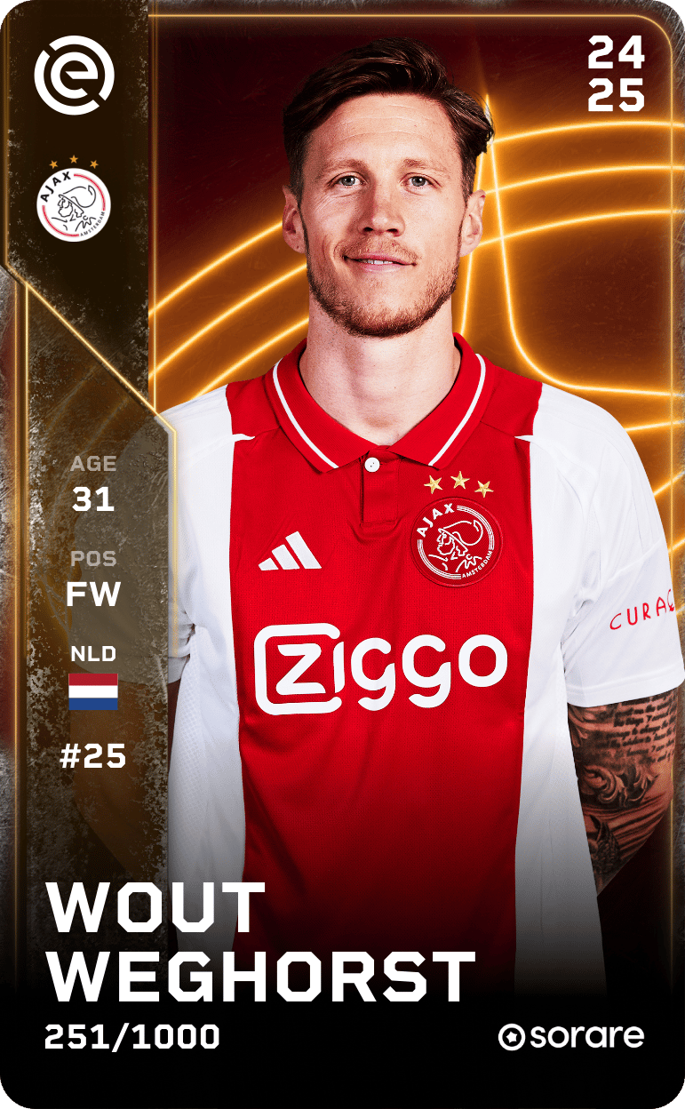 Wout Weghorst 2024-25 • Limited 251/1000