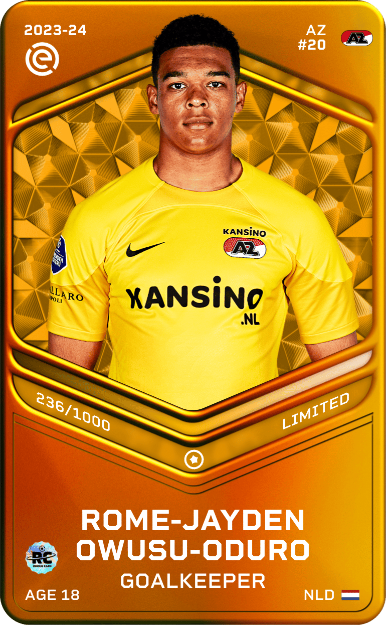 Rome-Jayden Owusu-Oduro 2023-24 • Limited 236/1000